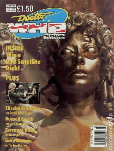 Doctor Who Magazine #163 FN 6.0 1990 Stock Image