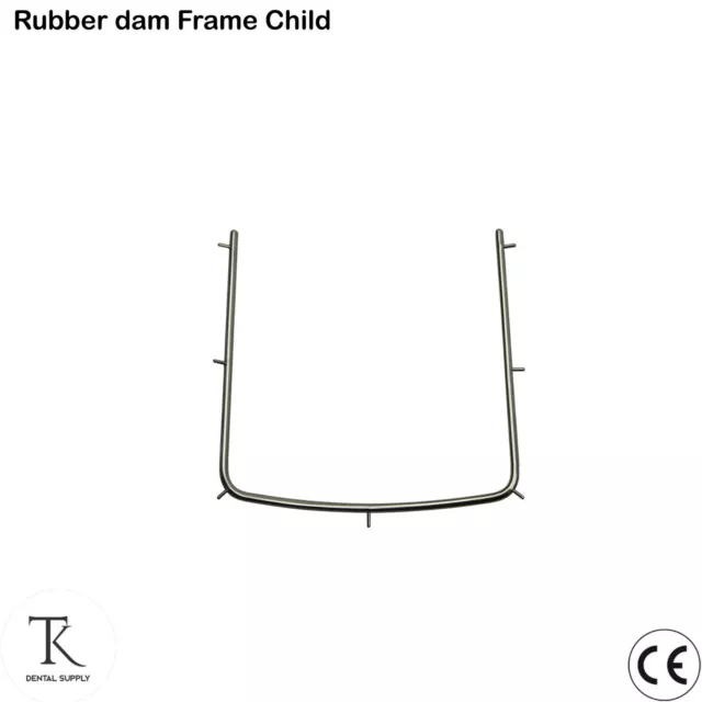 Endodontie Cadredigue Enfant Rubber Dam Children Frame Autoclavable Dentistry CE