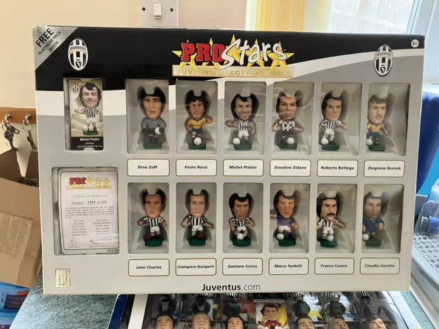 Corinthian Prostars Juventus Legends Team Box 2006 (no Platinum Included)