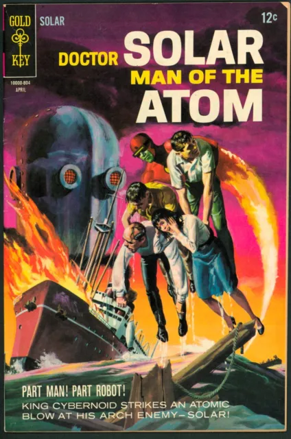 Doctor Solar Man of the Atom 23 VG+ 4.5 Gold Key 1968