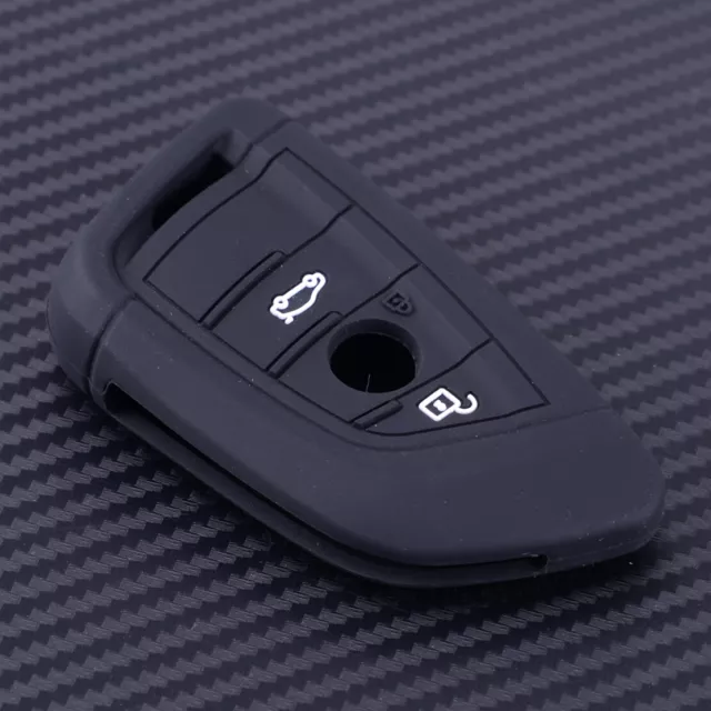 silicone etui Housse Coque clé télécommande pour BMW X1 X5 X6 5 7 Key Case com