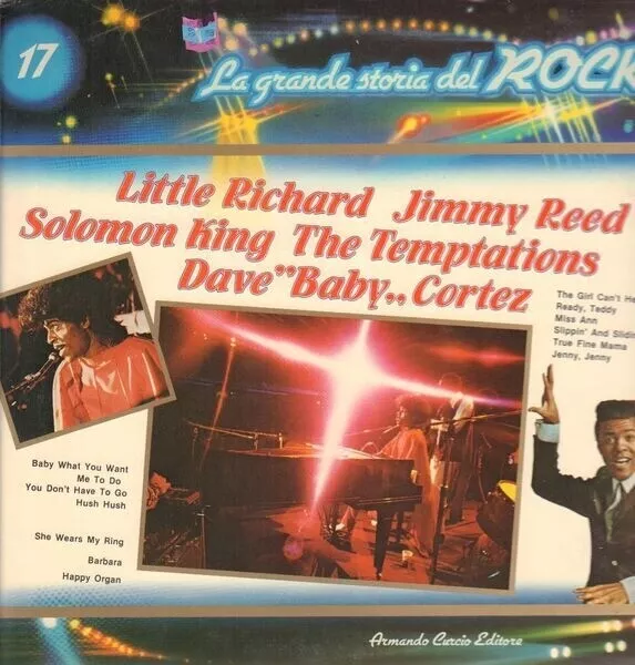 LP Little Richard, Jimmy Reed La Grande Storia Del Rock Vol. 17 NEAR MINT