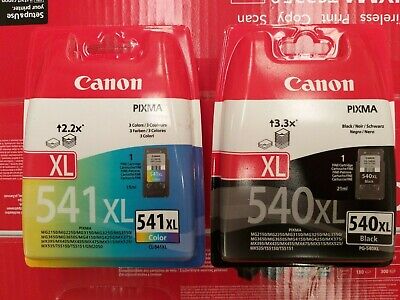 #718 - Multipack Canon Cartucce Pg-540Xl - Cl-541Xl Originali Nero + Tri-Colore