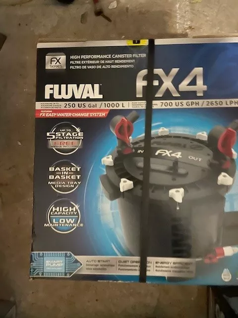 Fluval Fx4 2650L High Performance Canister Filter