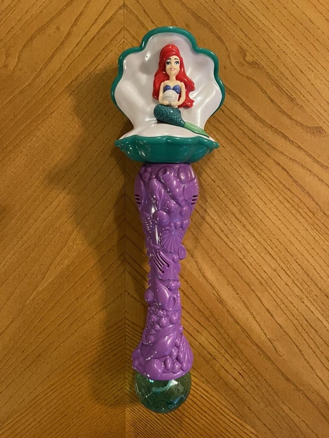 DISNEY WORLD PARKS Ariel Light Up Musical Bubble Wand Little Mermaid  DISNEY WORLD PARKS Ariel Light Up Musical Bubble Wand Little Mermaid