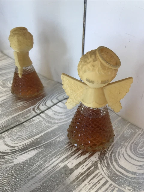 1970s AVON 4 Heavenly Angel Sweet Honesty Cologne Vtg Perfume Bottle 88% Full!!