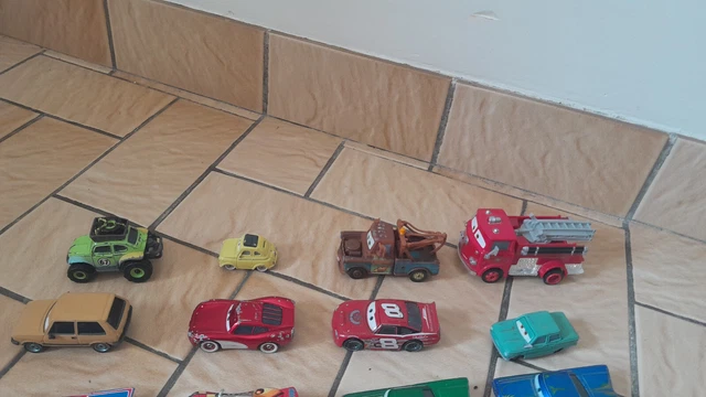 Disney Pixar Lot De 20 Voitures Cars De Course Lot 11 3
