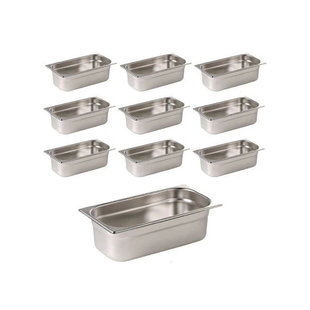 Lot de 10 bacs GN1/4 Vogue