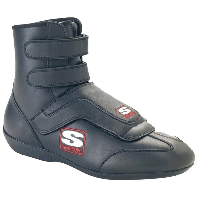 Simpson Safety Sprint Shoe 10 Black SFI SP100BK