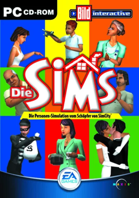 Die SIMS 1 Basisspiel Hauptspiel  Vollversion PC Deutsch Deluxe Version