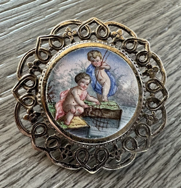 Ancienne Broche émaillée Chelsea FC – Badge Club De Football – Rare