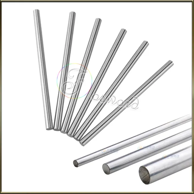 Ø4mm - 40mm Chromed Steel 45# Steel Linear Shaft Optical Axis Round Bar Rod Rail