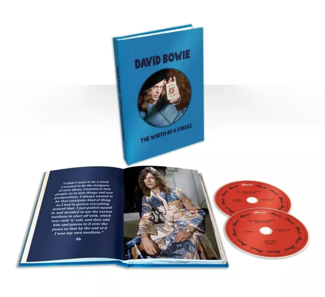 The Width of a Circle/Coffret Livre Disque 2 CD 48 Pages de David Bowie
