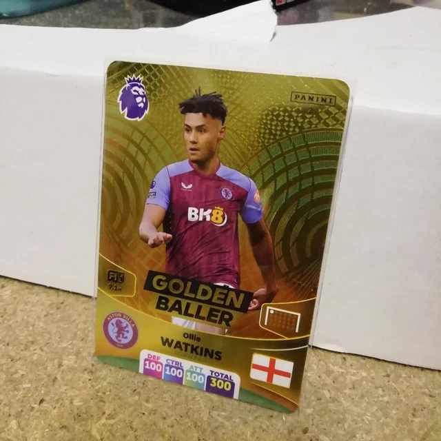 PANINI ADRENALYN XL Premier League 20232024 Ollie Watkins Golden