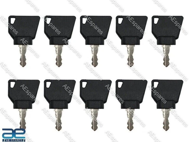 3c1 Key FOR JCB PARTS 3CX Ignition Keys 10 Pcs Part No. 701/45501 New £25.61 ...