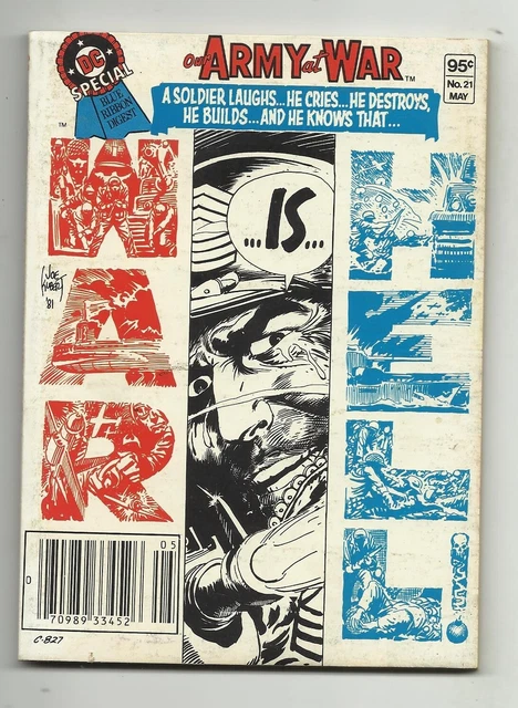 DC Special Blue Ribbon Digest #21 - Our Army at War - War is Hell - FN 6.0