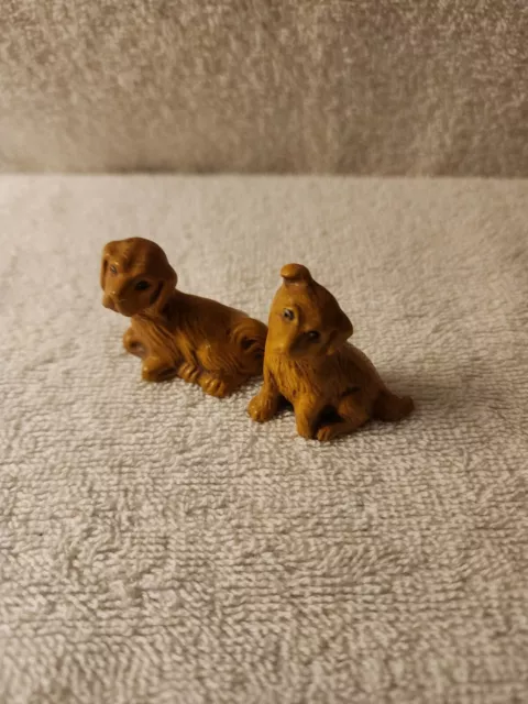 Vintage Artistic Gifts Puppy Dog Duo Figurine