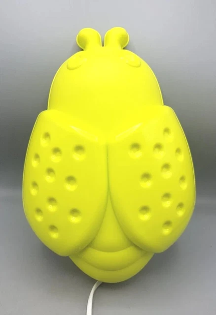 Lampada da parete Ikea insetti bambini verde lime