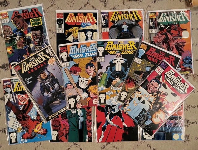 Punisher Lot: Punisher (Vol. 2) 45-48 60-61, War Zone 1-4, War Journal 27 50.