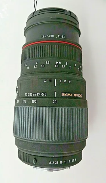 Pentax Sigma 70-300mm f/4-5.6 DG APO Macro Telephoto Zoom Lens Pentax & Samsung