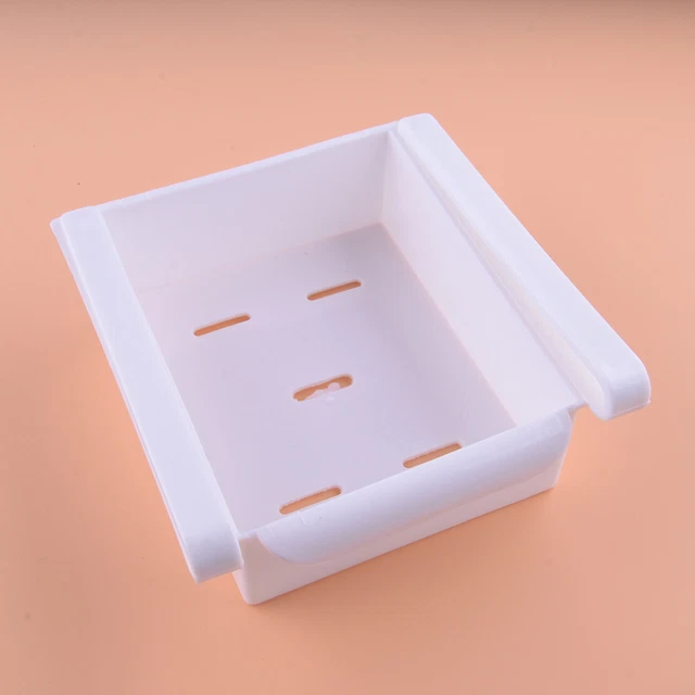 1x Fridge Storage Box Food Rack Holder Tray Kitchen Shelf Organiser Container