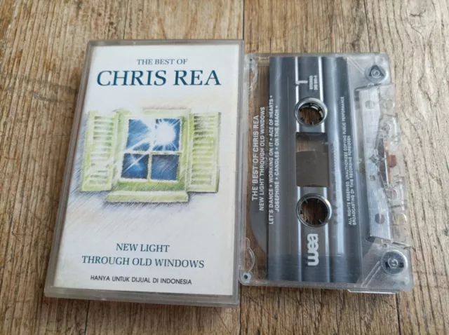 Chris Rea The Best Of Cassette Audio Tape Official Indonesia K7 Mc