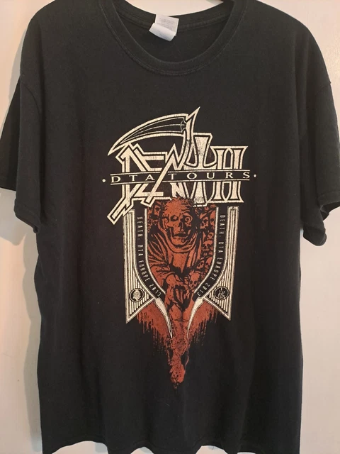 DEATH SYMBOLIC T-SHIRT Band Tour 2002/03 Black Tee DTA Tour Gilden 