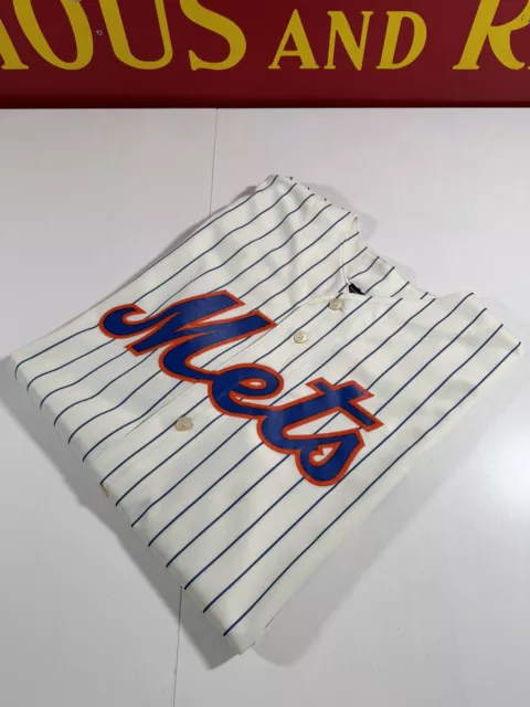 Vintage Majestic New York Mets Baseball Jersey. Size XL