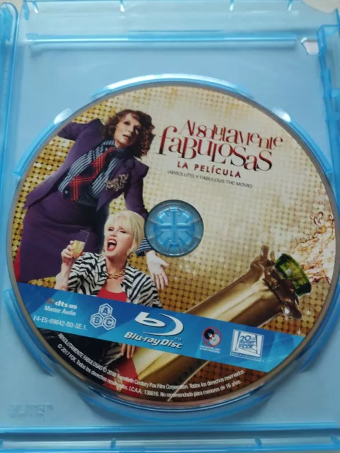 Absolutamente Fabulosas La Pelicula - Blu-Ray Español Ingles Ruso Am 2