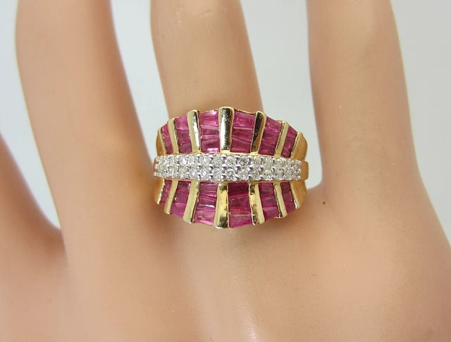 Bague Dolly-Bijoux – Fleur Marquise Cz Diamant 10mm – Plaqué Or 18K – Made In France