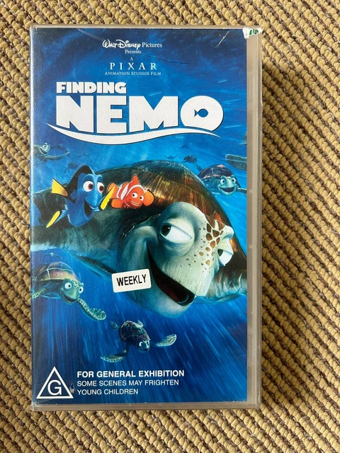 FINDING NEMO VHS Video Walt Disney Pictures Pixar 2003 PAL GC $12.99 ...