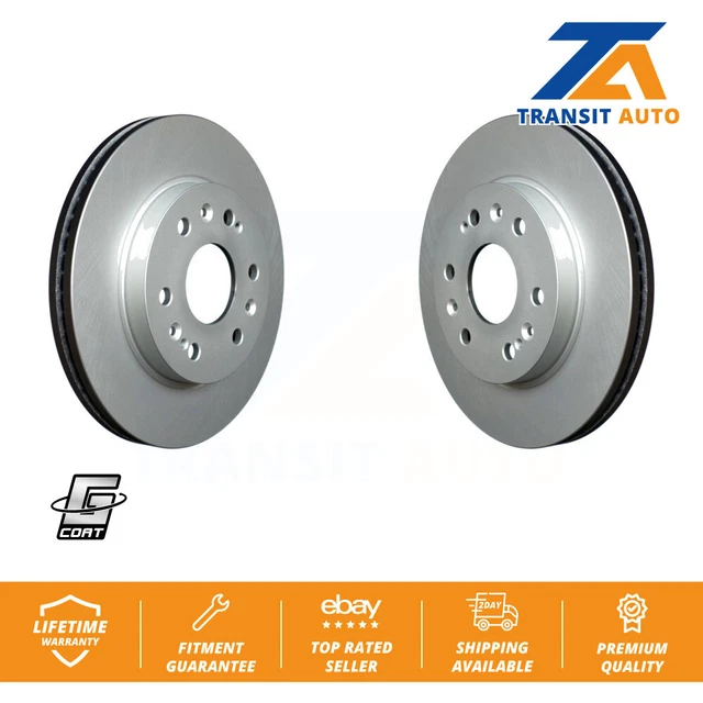 Front Coat Brake Rotors Pair For Chevrolet Silverado 1500 GMC Sierra Tahoe Yukon