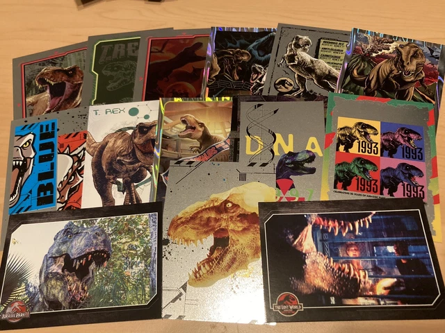 Panini Jurassic 30th Anniversary Trading Cards - Fatpack Box de 10