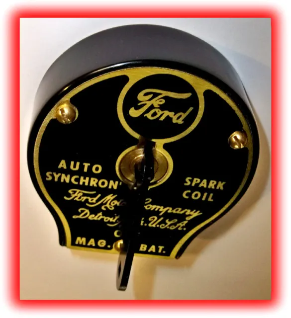 Ford Model 'T' Coil Box Switch With Key