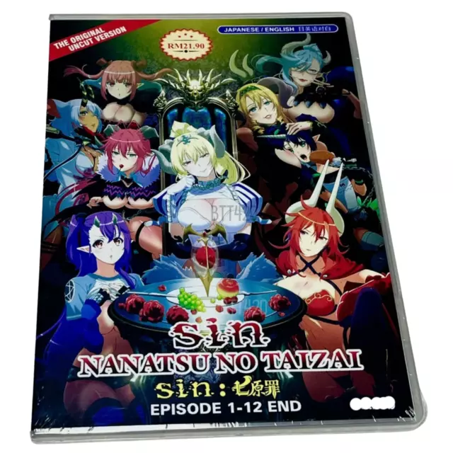 DVD Nanatsu No Taizai - The Seven Deadly Sins Complete Season 1-5 English  Dubbed