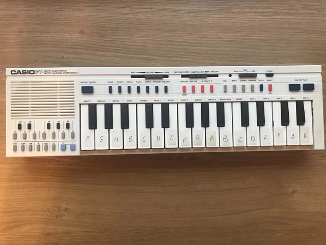 CASIO PT-20 ELECTRONIC Musical Instrument £15.00 - PicClick UK