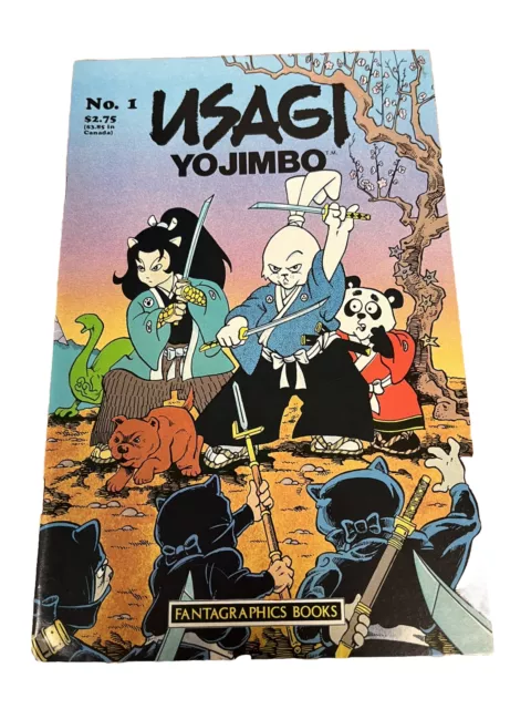 Usagi Yojimbo #1 Stan Sakai Fantagraphics 1986 Summer Special Comic Book