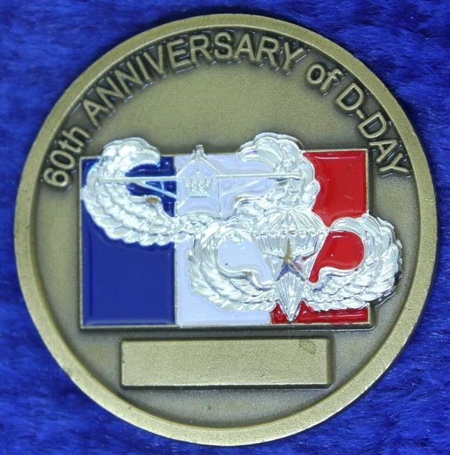 US ARMY 82ND 101st Airborne Normandy 60th Anniversary D Day Challenge us-army-82nd-101st-airborne-normandy-60th-anniversary-d-day-challenge