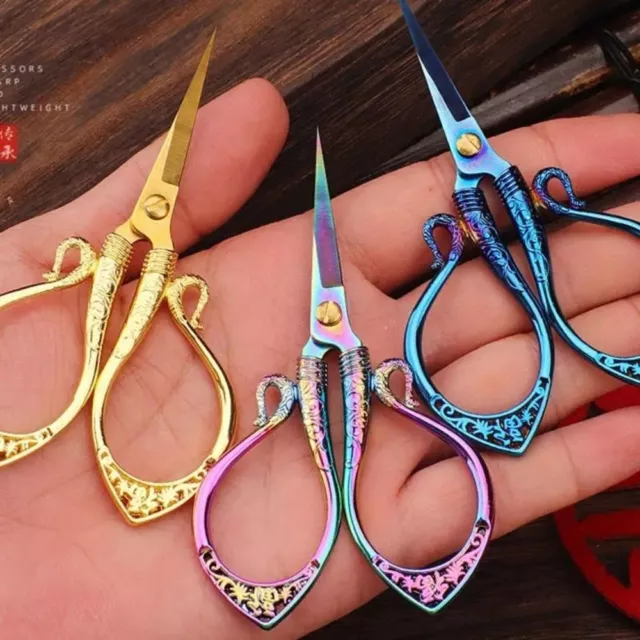 Vintage Embroidery Scissors Stainless Steel Sewing Scissors  Needlework