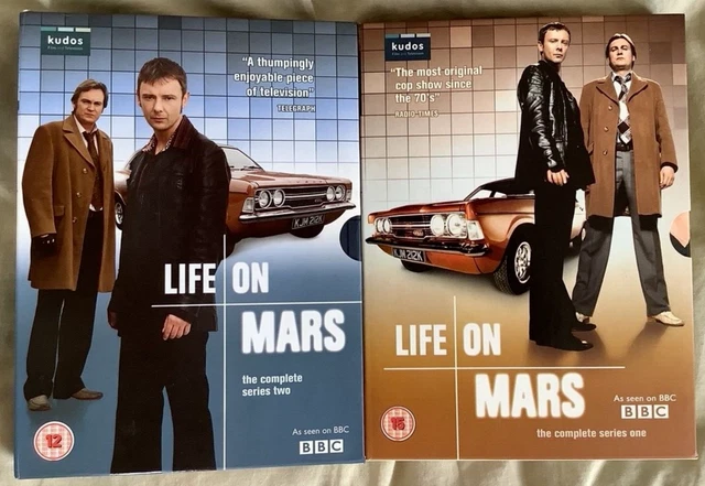 LIFE ON MARS Complete Series 1 & 2 8xDVD BBC R…