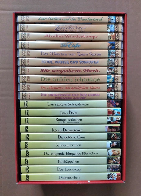 DVD BOX - Weltbild Märchenschatztruhe - 20 Märchen-Klassiker auf 20 DVD ...