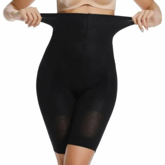 Women Tummy Control Shapewear Bodysuit Seamless Mid Thigh Body