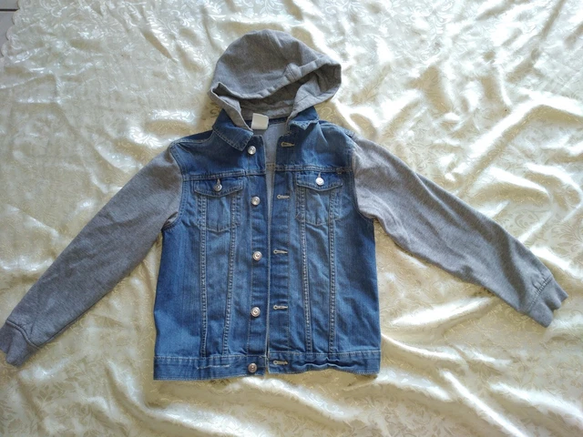 Veste/blouson En Jean Brandon Pour Ado Garçon - Taille 16 Ans - Denim - Occasion Très Bon état