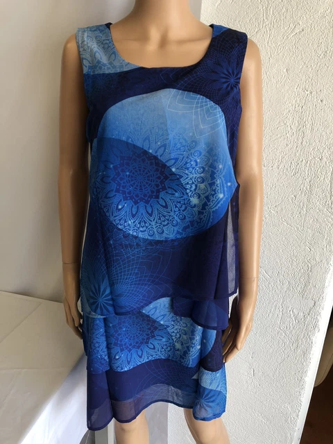 Robe Desigual Femme - Taille M, Orange, Manches Courtes (Neuve Avec étiquettes)