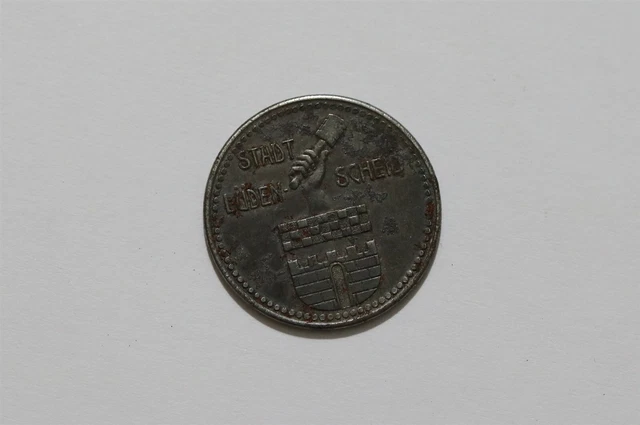 Germany War Money Token 10 Pfennig 1917 Lüdenscheid Iron B34 #Z789