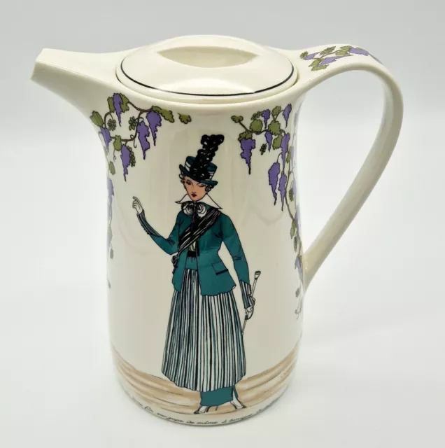 Villeroy & Boch Design 1900 Kaffeekanne Kakaokanne Kanne groß 1,3 Liter TOP