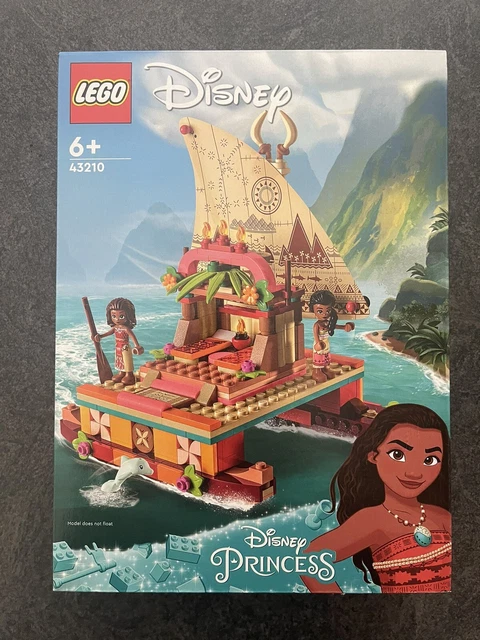 LEGO DISNEY: MOANA'S Wayfinding Boat (43210) £11.02 - PicClick UK