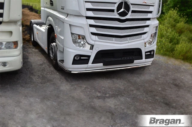 Kit 11 Pièces Grille Acier Inox Pour Mercedes Actros MP4-MP5 Large Cabine 1845 | Accessoire Camion