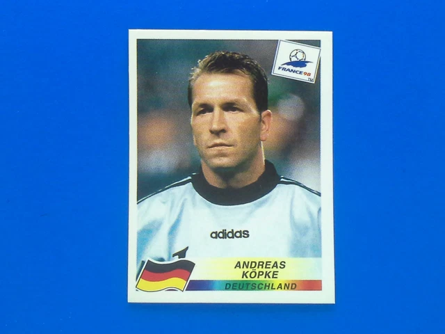 Carte Panini 1994-95 – Andreas Köpke – Olympique De Marseille / Allemagne – N°143 – Très Bon état