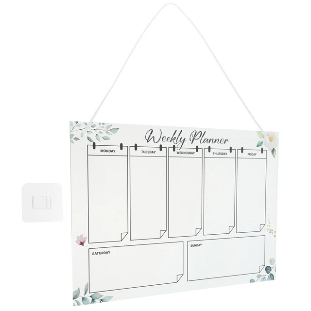 Mini Tableau Blanc Magnétique Lulu Office 25,4cm – Set Avec Marqueurs, Aimants, Gomme, Support – Planificateur Portable